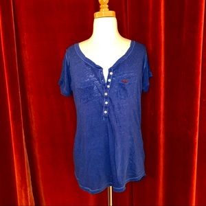 Blue Hollister Shirt